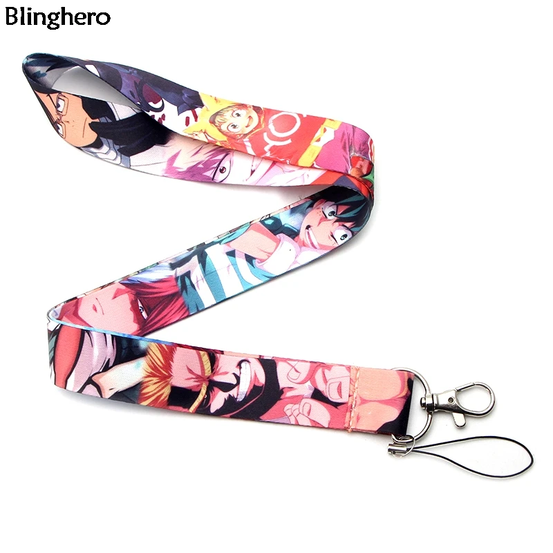 

Blinghero My Hero Academia Lanyard Cool keys Phone ID Badge Holder Neck Straps Hang Ropes Lanyards Anime Lover's Gift BH0182