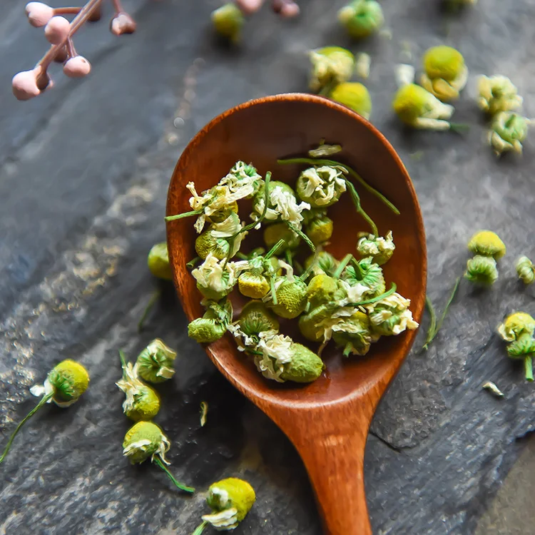 

Natural Dried Chamomile Flower Buds, Herbs, Botanicals, Additives for Bedtime Tea, Soap, Lotion, Decoration, Other Cosmetics