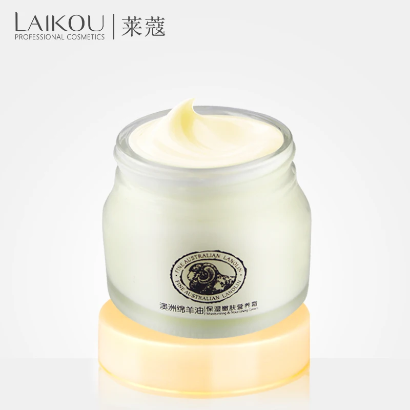 

Face Cream Collagen Facial Moisturizer Sheep Oil Cream Lanolin Skin Moisturizing Soothing & Hydrating & Brightening Cream Laikou