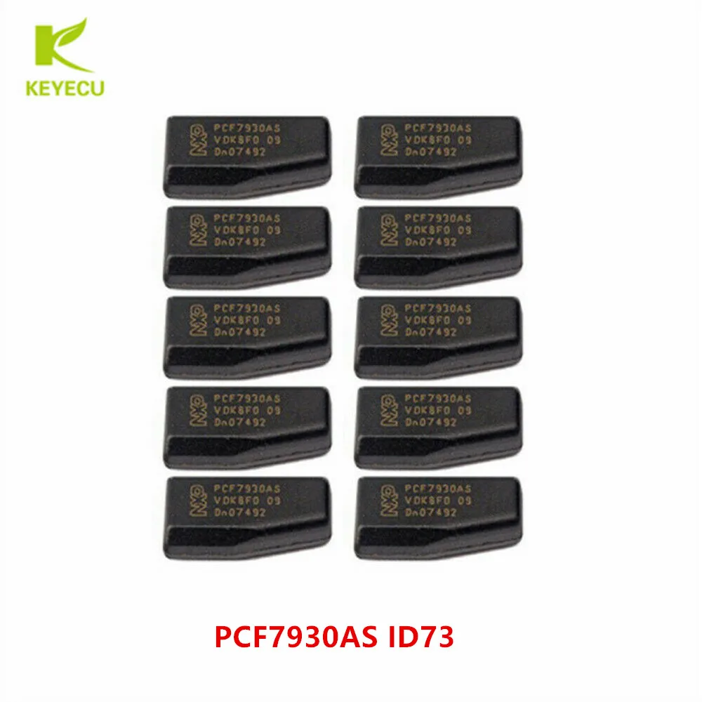 KEYECU 10 шт. чип транспондера PCF7930AS ID73 (может заменить PCF7931AS) для Benz / BMW Mini Cooper 2002