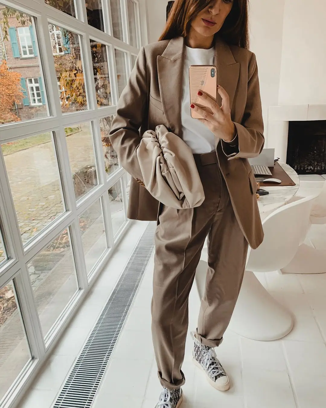 

Женский деловой костюм, пиджак и брюки, 2 шт.