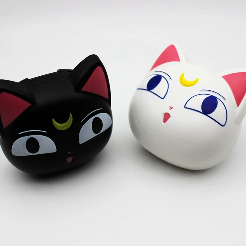 

Cute Cat Contact Lens Case With Mirror Contact Lenses Box for Man and Women Portable Holder
