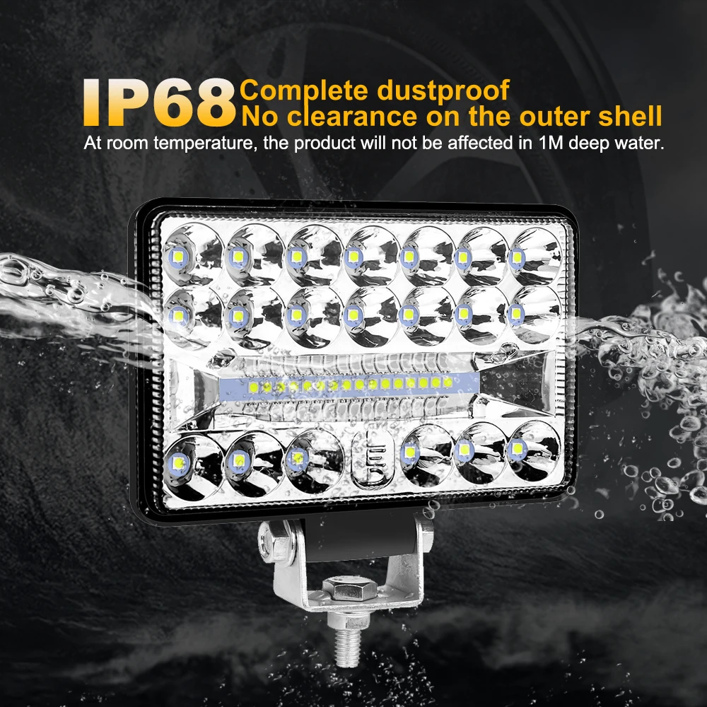 ANMINGPU 2 шт. 5 дюймов фонарь для внедорожника водонепроницаемый автомобиля