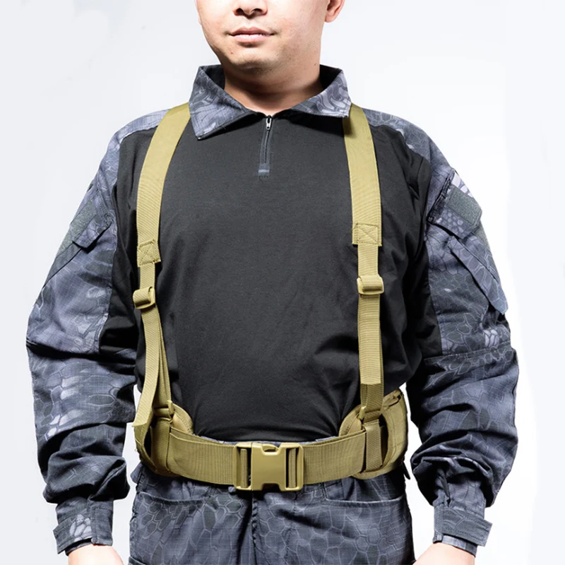 Страйкбол военный тактический многокарманный жилет Пейнтбол боевой штурмовой