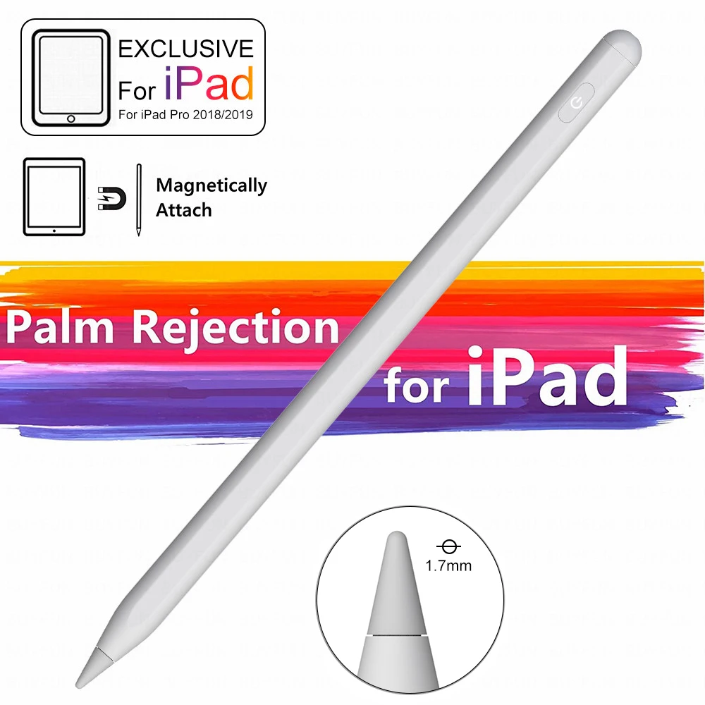 

Stylus Pen for IPad with Palm Rejection Uew Generation 2020 Active Stylus Pen for IPad mini Air 3rd Cheap Pencil for Apple Pen