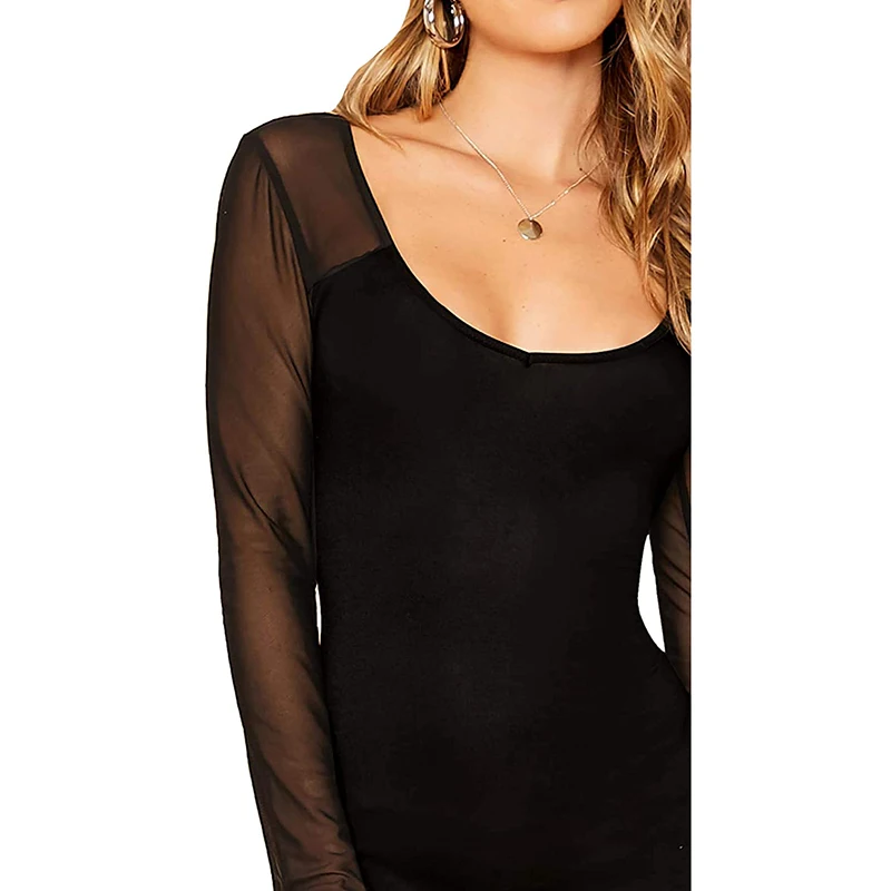 2021 Сезон лето осень одного плеча склон Длинные рукава с высокой талией