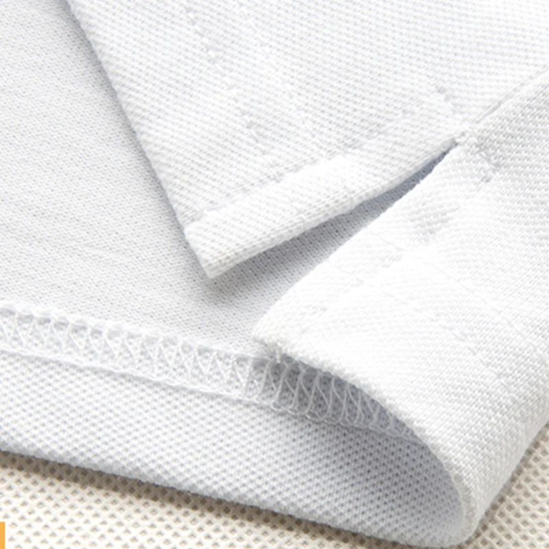 

Spring and autumn new solid color summer British fashion men's cotton polo shirt men's embroidery lapel knitted polo shirt