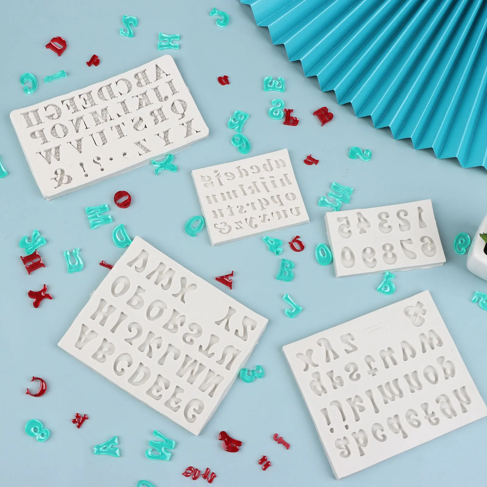 

6 шт., алфавитные буквы