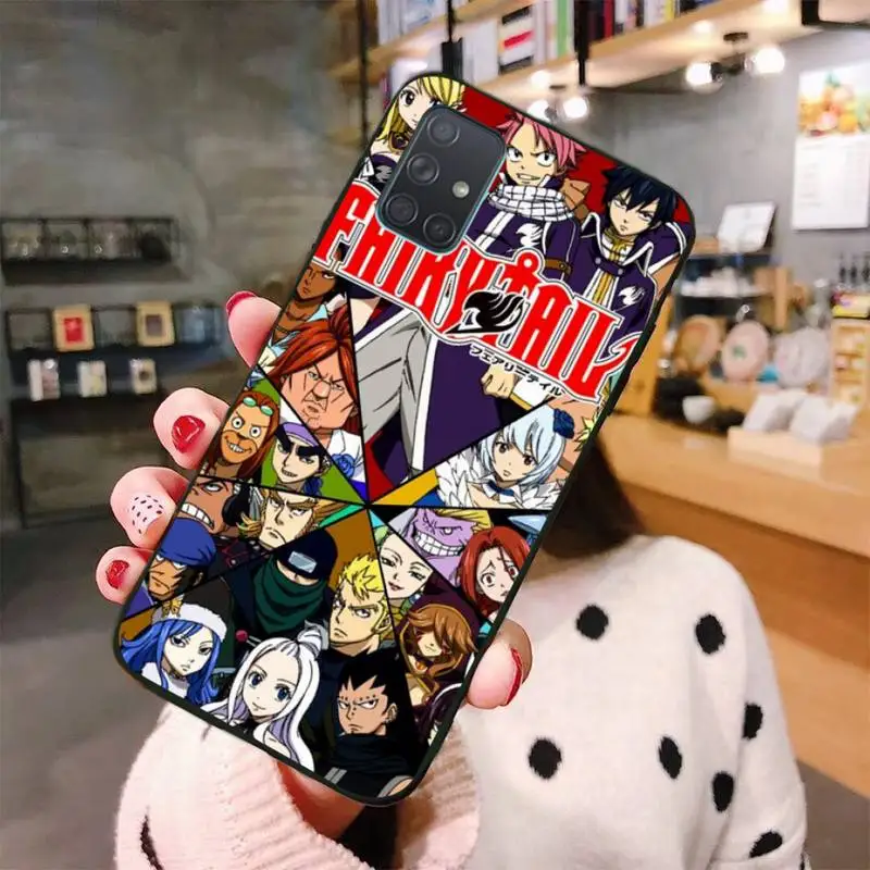 

Anime FAIRY TAIL Phone Case For Samsung Galaxy A21S A01 A11 A31 A81 A10 A20E A30 A40 A50 A70 A80 A71 A51