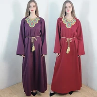abaya dubai turkey muslim fashion hijab dress kaftan islam clothing african maxi dresses for women vestido robe musulman de f991