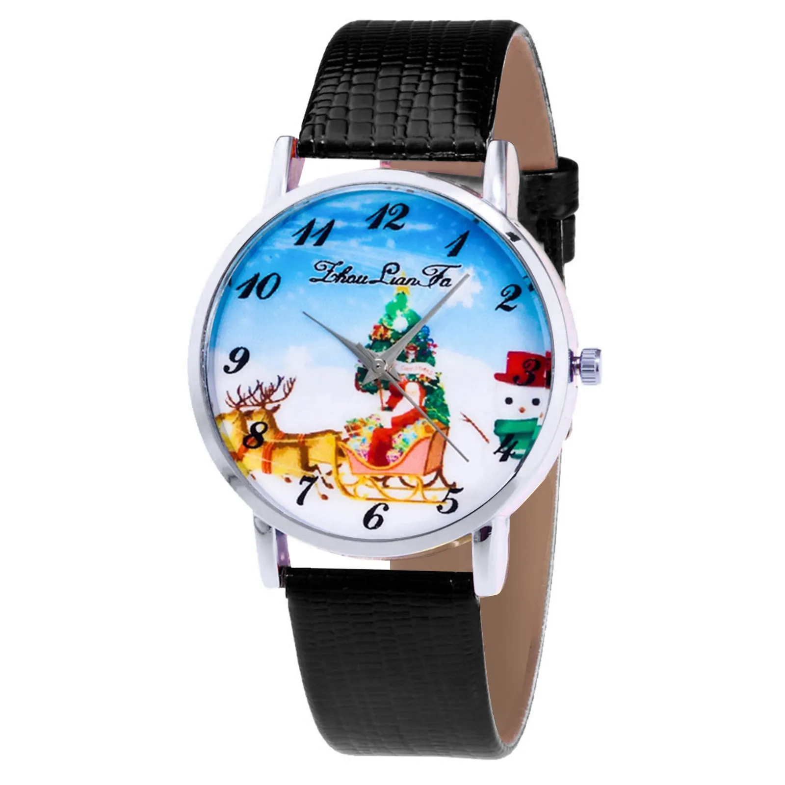 

Women Watch Christmas Quartz Wristwatch Luxurious Ladies Leather Quartz Watches Clock For Women Relogio Feminino Montre Femme