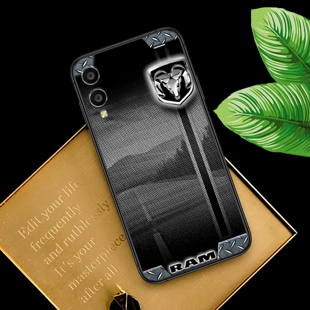 

luxury Dodge RAM Car Phone Case For Huawei Honor 6A 7A 7C 8 8A 8X 9 9X 10 10i 20 Lite Pro Play black Bumper Silicone Etui Trend