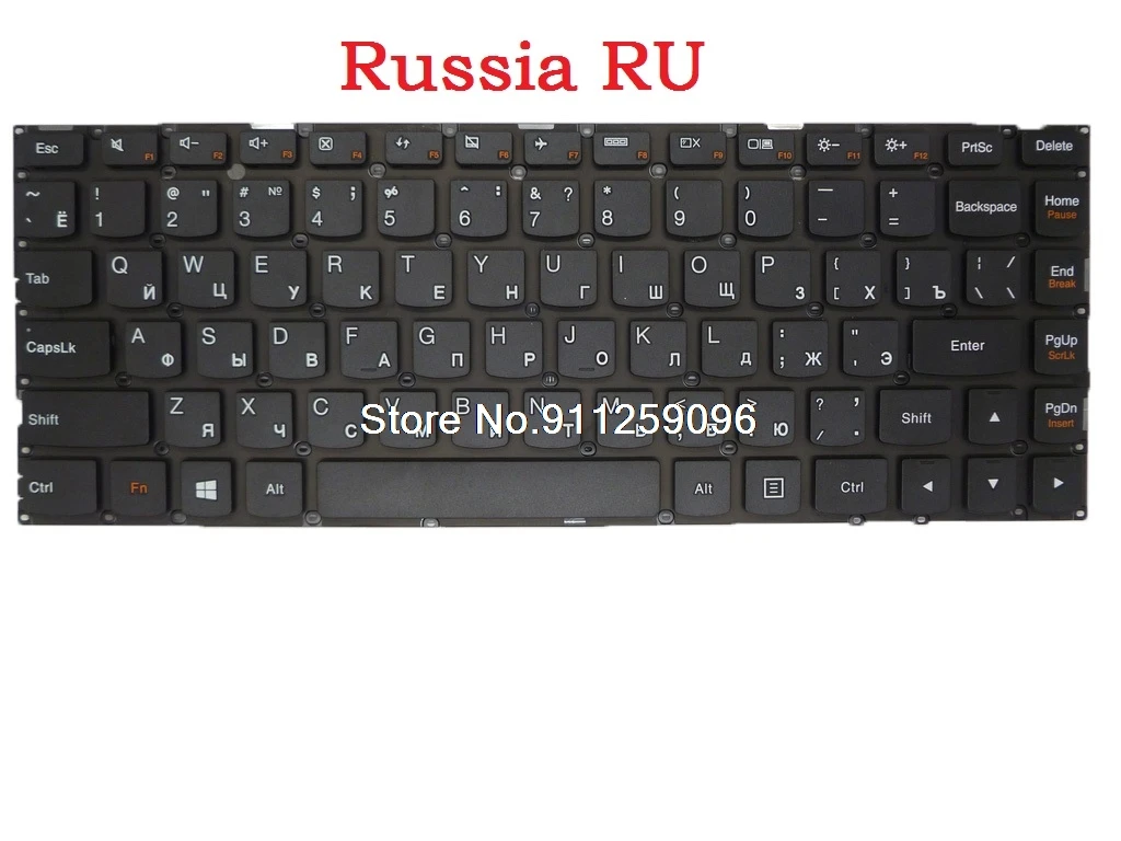 

Laptop Keyboard For Lenovo U410 U410T U410 Touch Russia RU Kingdom UK Belgium BE Canada CA Latin America LA Thailand TI TW