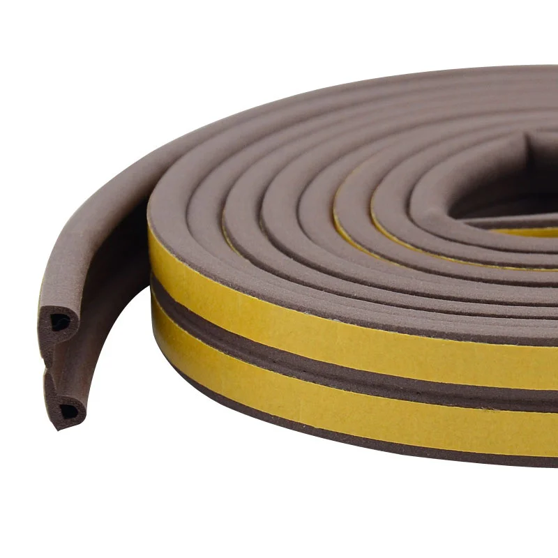 10 м/рулон самоклеящаяся уплотнительная лента для дверей|Уплотнительные ленты| |