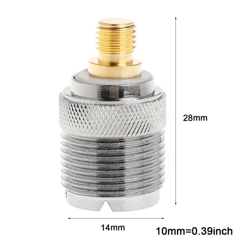 

Coaxial Connector Car RF Antenna Adapter Walkie Talkie Two Way Radio for Motorola Handheld GP328 GP338 GP340 GP300 GP88 CP040