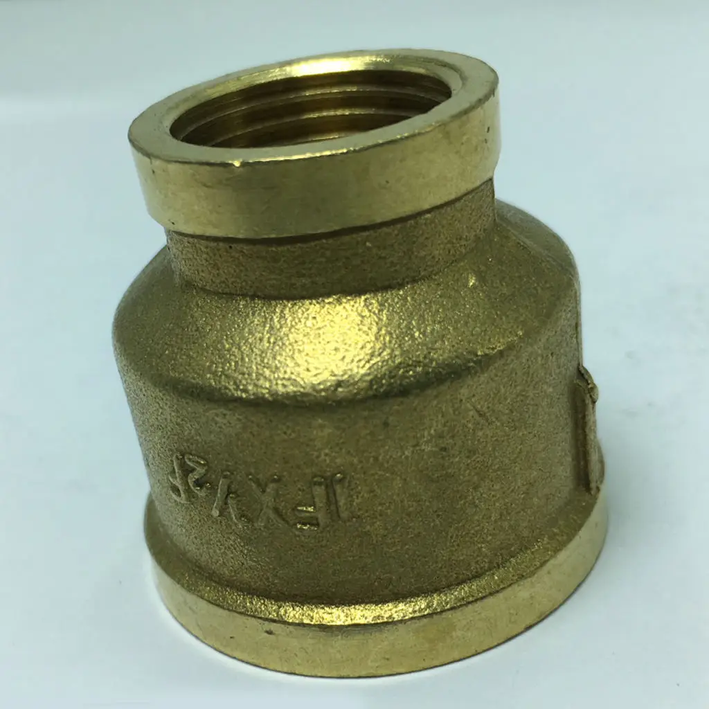 

Brass Female Thread Full Port Adapter Coupler Connector Pipe Fitting Screw