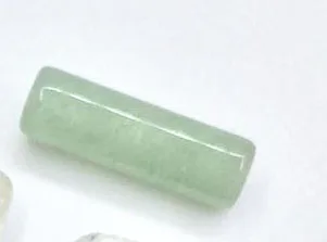 green Eruifa 10 шт. 13 мм длиной, 4 мм толщиной полудрагоценный каменный Шарм Подвеска ювелирные изделия DIY серьги ожерелье 11 цветов - Цвет: green