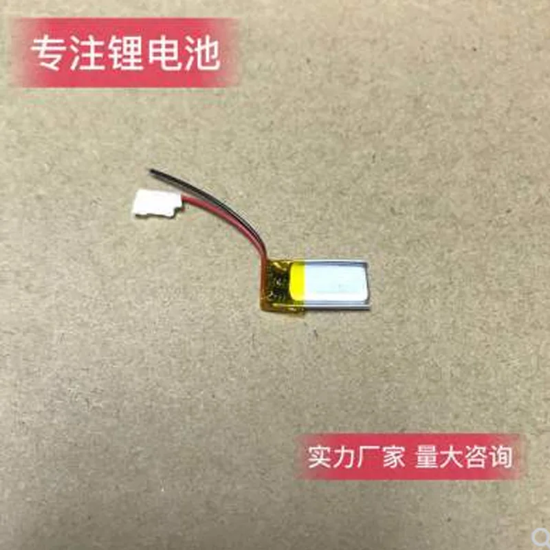 

401020 401120 3.7v 60mAh 20mm*10mm*4mm Size Rechargeable Lithium Li-po Li-polymer Li Ion Battery Accumulator AKKU