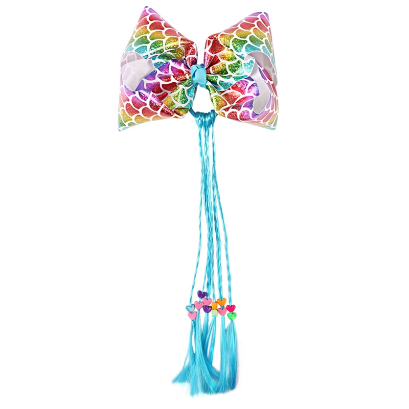 Carter Lisa Новые Девушки Большой размер красочные парики конский хвост волосы