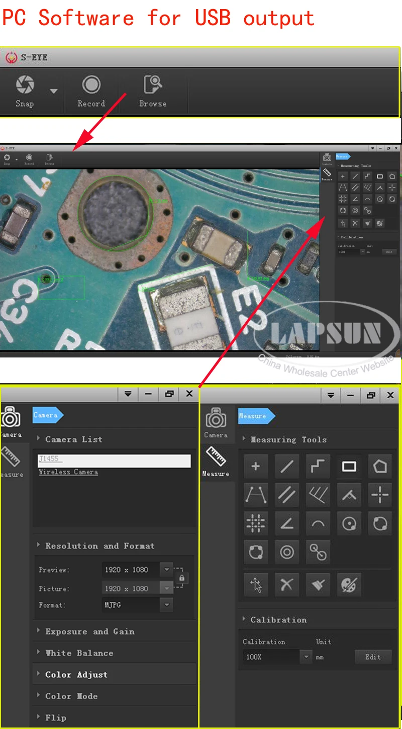 Lapsun 2019 последние 38MP 2K 1080P HD промышленный лабораторный микроскоп камера HDMI USB видео