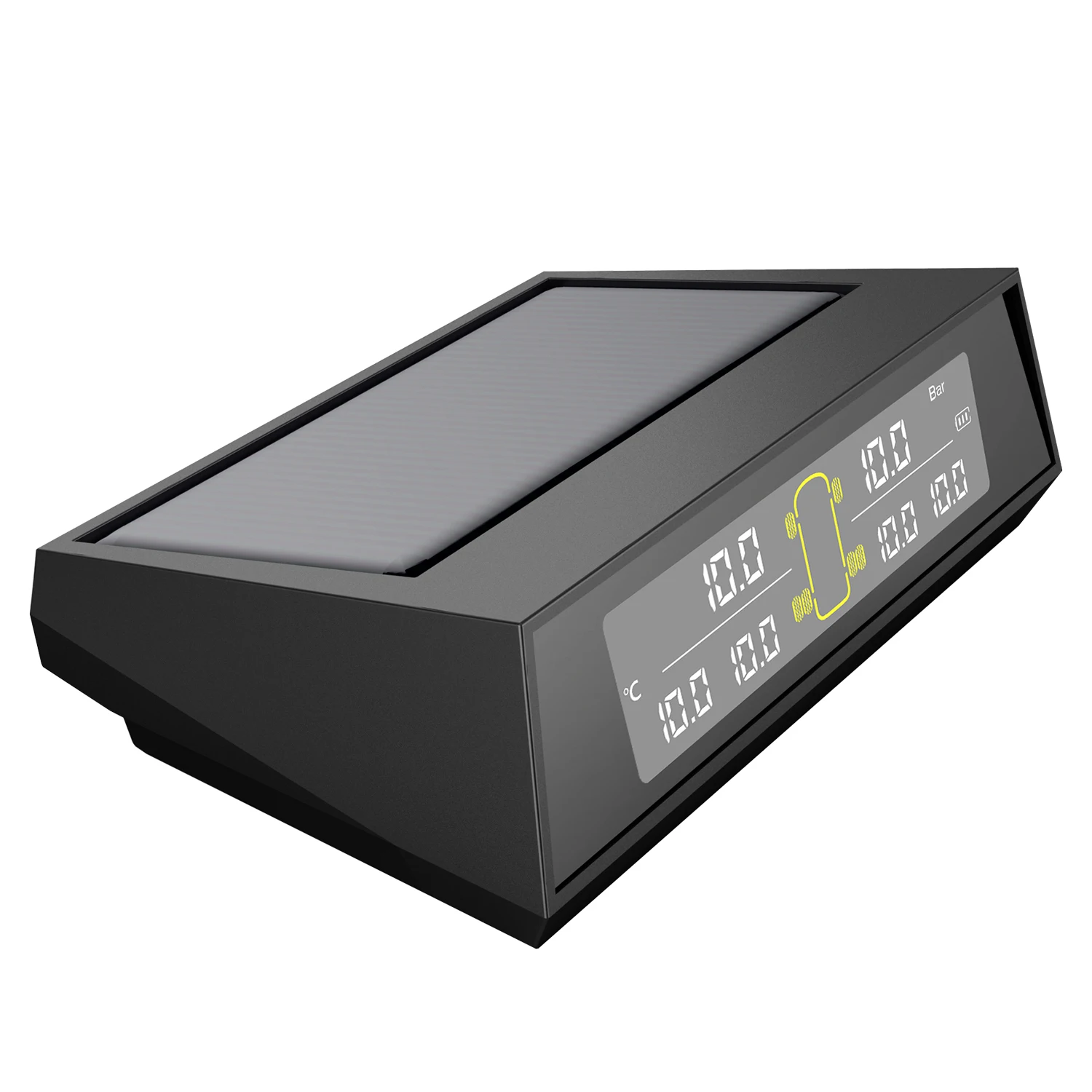 Беспроводная система контроля давления в шинах на солнечной батарее с 6 внешними