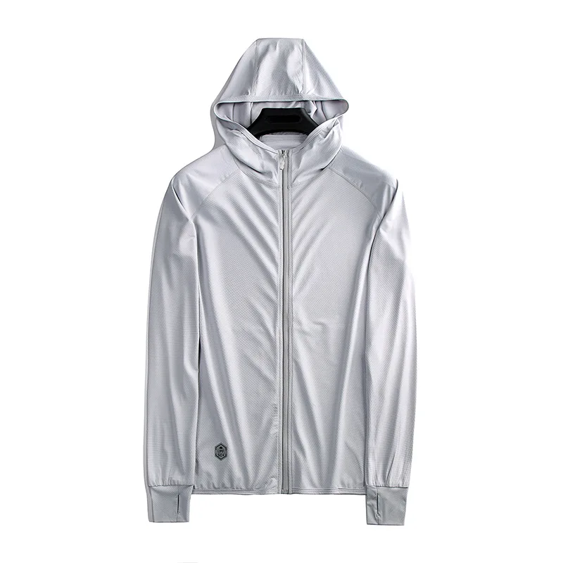 

New Unisex Sun Protection Jackets Ice Silk Thin Fishing Skin Coat Men Cycling Jacket Hiking Cycling Camping Clothing M-4XL