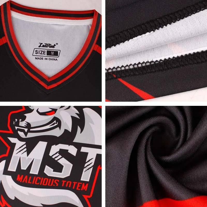 Сделай сам изготовление на заказ Униформа с коротким рукавом для электроспорта