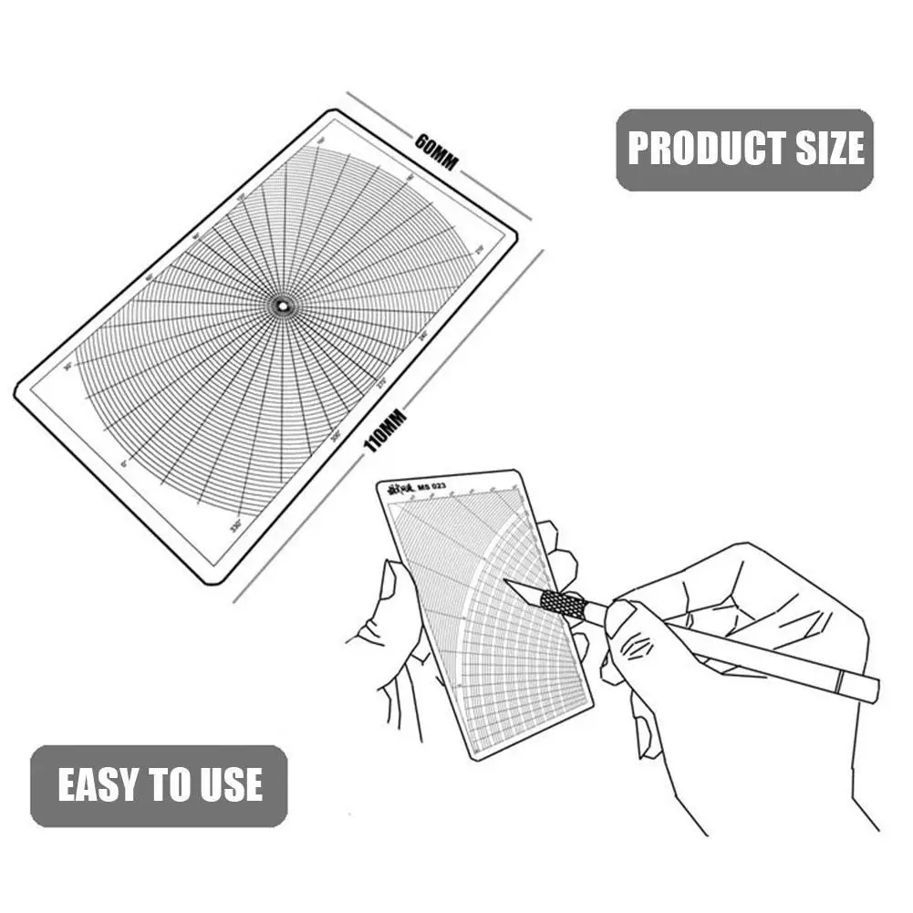 

2021 Circular Arc Tape Cutting Pads, Dedicated Model, Steel Groove, Two-sided Spray Model Making Tools