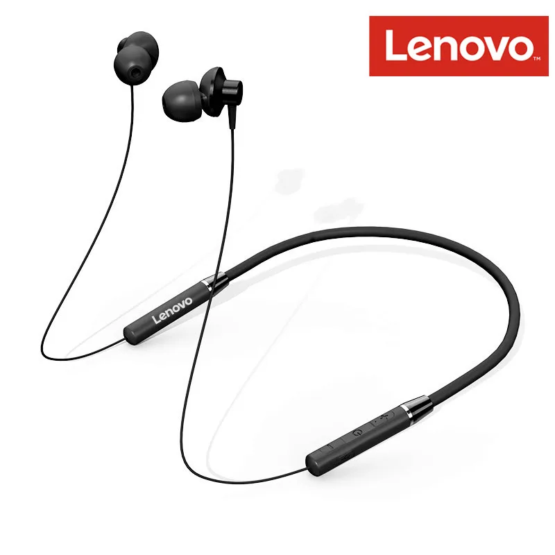 Bluetooth наушники Lenovo HE05 с шейным ободом|Наушники и гарнитуры| |