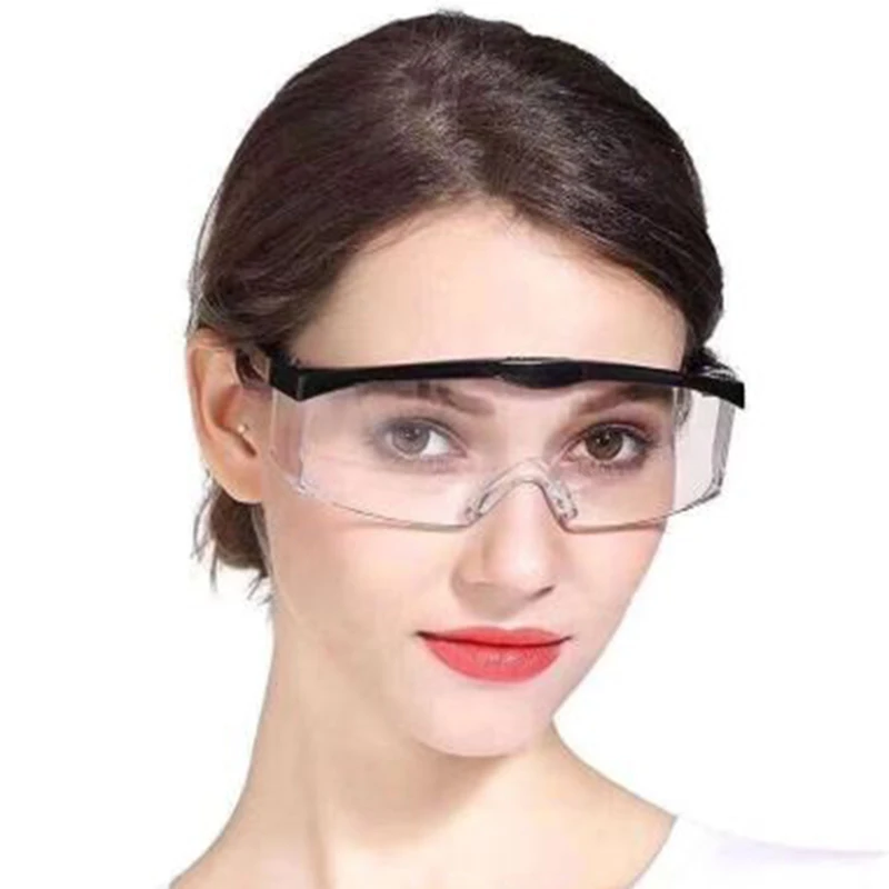 

Anti-spitting Goggles Transparent Adjustable Anti-splash Anti-sand Protective Glasses can CSV