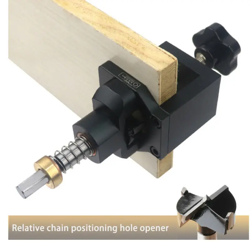 

Scharnier Boren Perforator 35Mm Boor Gids Locator Deuvel Jig Voor Deur Verborgen Installatie Huishoudelijk Gereedschap