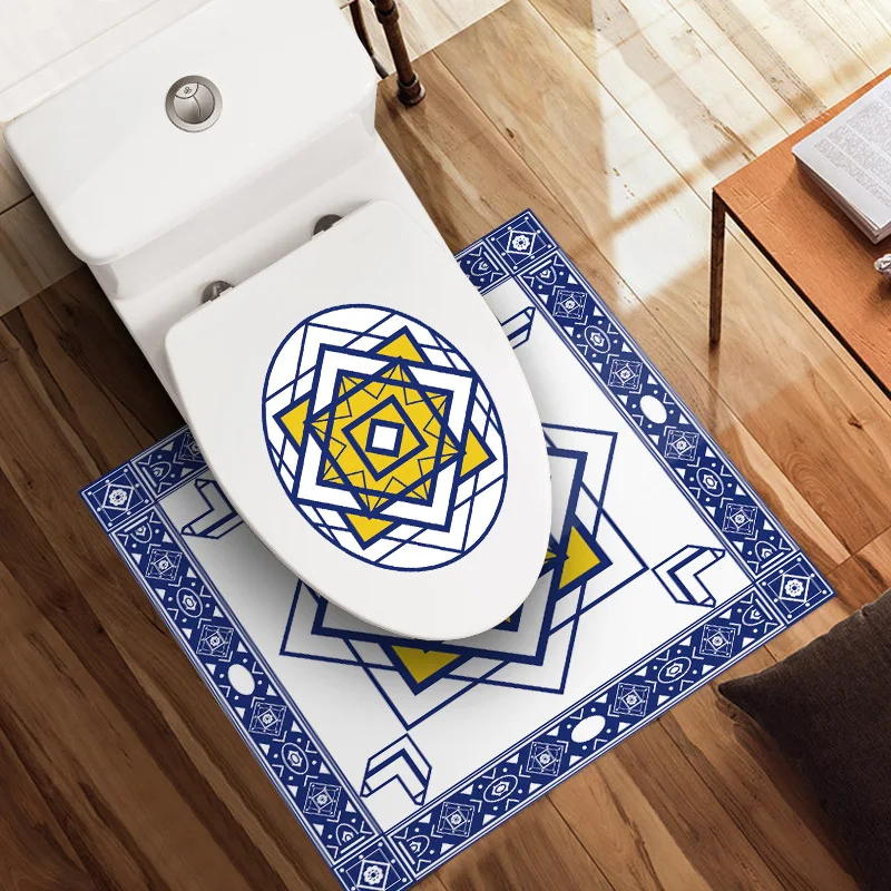 Забавная наклейка на унитаз виниловые наклейки сиденье унитаза украшение для