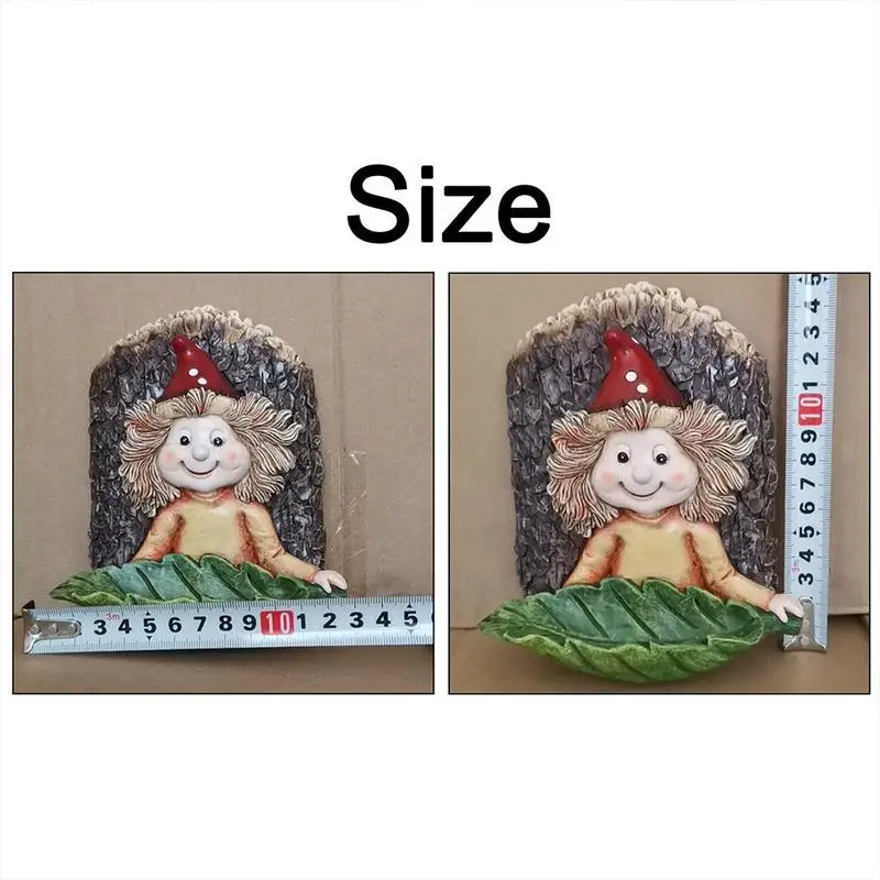 

Modern Minimalist Personality Little Girl Garden Statue Bird Feeder Landscape Resin Handicraft Garden Sculpture