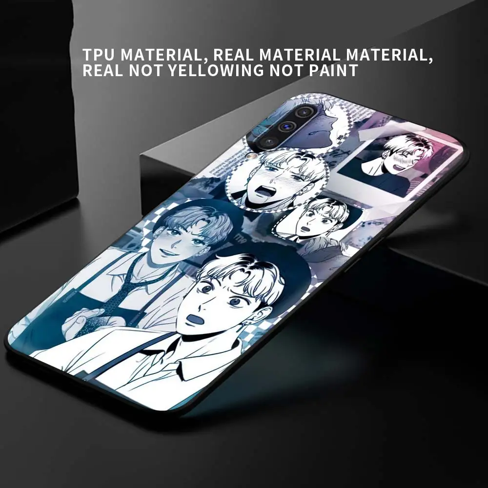 

Phone Case Soft for Samsung Galaxy A50 A70 A71 A51 A21S A10 A10E A10S A20 A20S A30 A30S Black Coque Anime Bj Alex