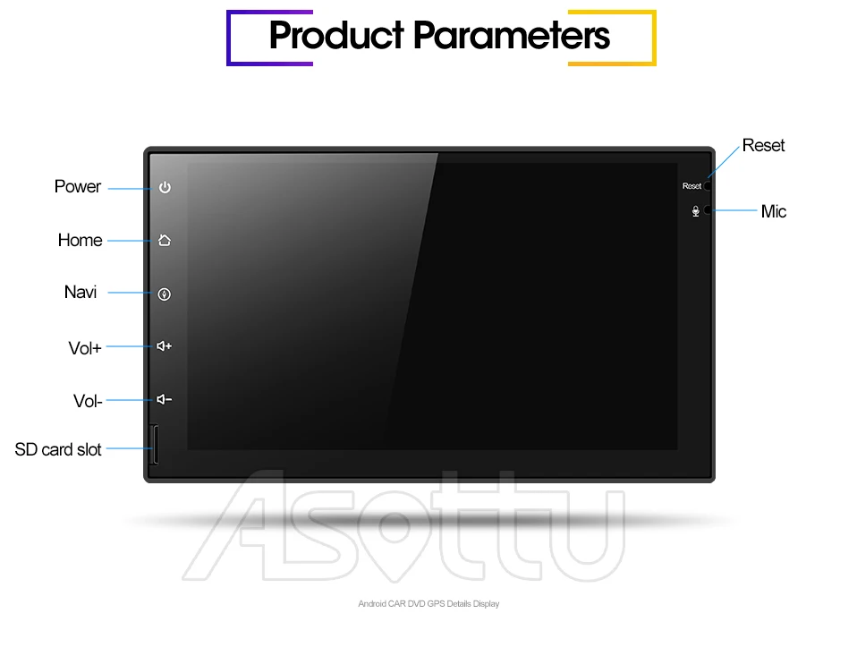 Asottu CWD7060 PX30 android 9,0 Автомобильная dvd-навигационная система Радио Видео плеер стерео Универсальный 2 din радио Автомобильный мультимедийный плеер gps