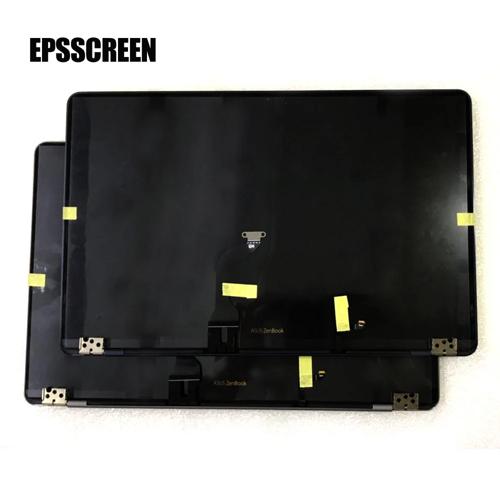 

new 14" LCD screen for ASUS ZenBook 3 Deluxe UX490UA UX490U UX490UAR UX490 notebook LCD display FHD blue upper half replacement