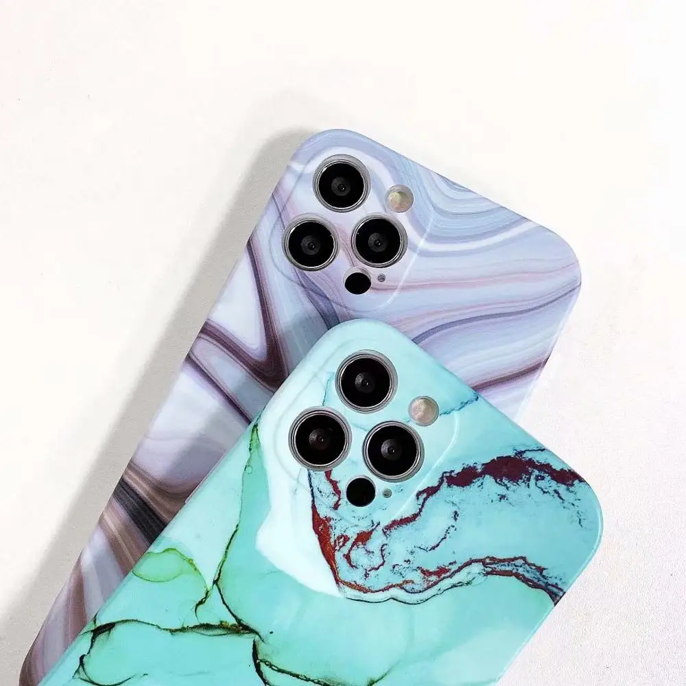 marble case for iphone 12 pro max mini 2020 imd rubber cover for iphone 11 pro max free global shipping