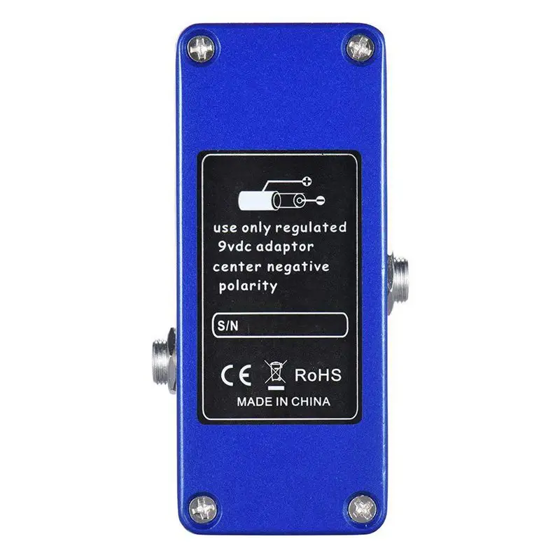 Мини гитара Mosky Deep Blue Delay педаль с эффектом шуруповерта|Детали и аксессуары для