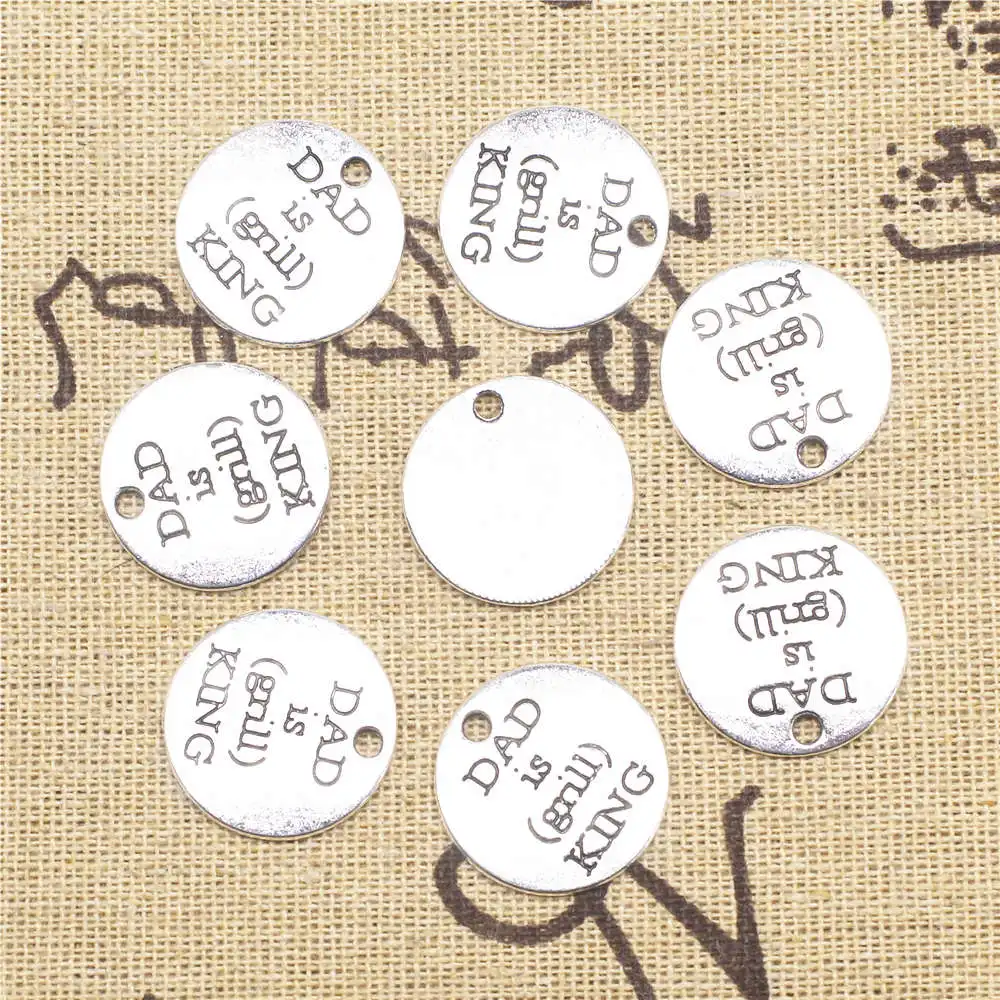 

Подвески с папиной пластиной, предметы одежды, цвет под старину, серебро, 10 шт. 20x20 мм