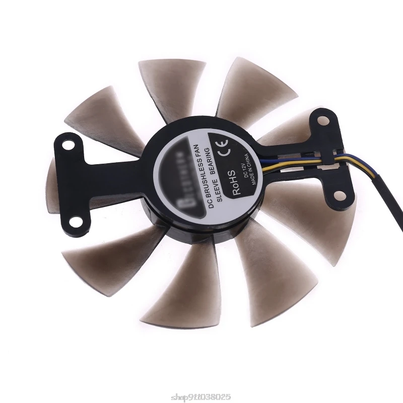 

2pcs 87mm GA91S2U GPU VGA Card Cooler Fan for Palit GeForce GTX 1080 1070Ti 1070 1060 960 950 Dual Video Card Ap05 21 Dropship