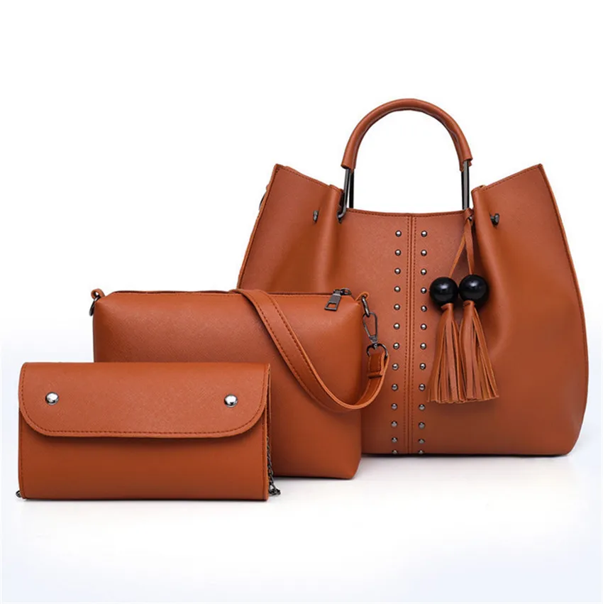 Ручные сумки большого размера для женщин B2B Market Bolsos De Mujer синяя простая сумка из 3