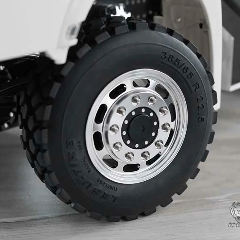 Металлические передние ступицы A для радиоуправляемого трактора LESU 1/14 грузовика