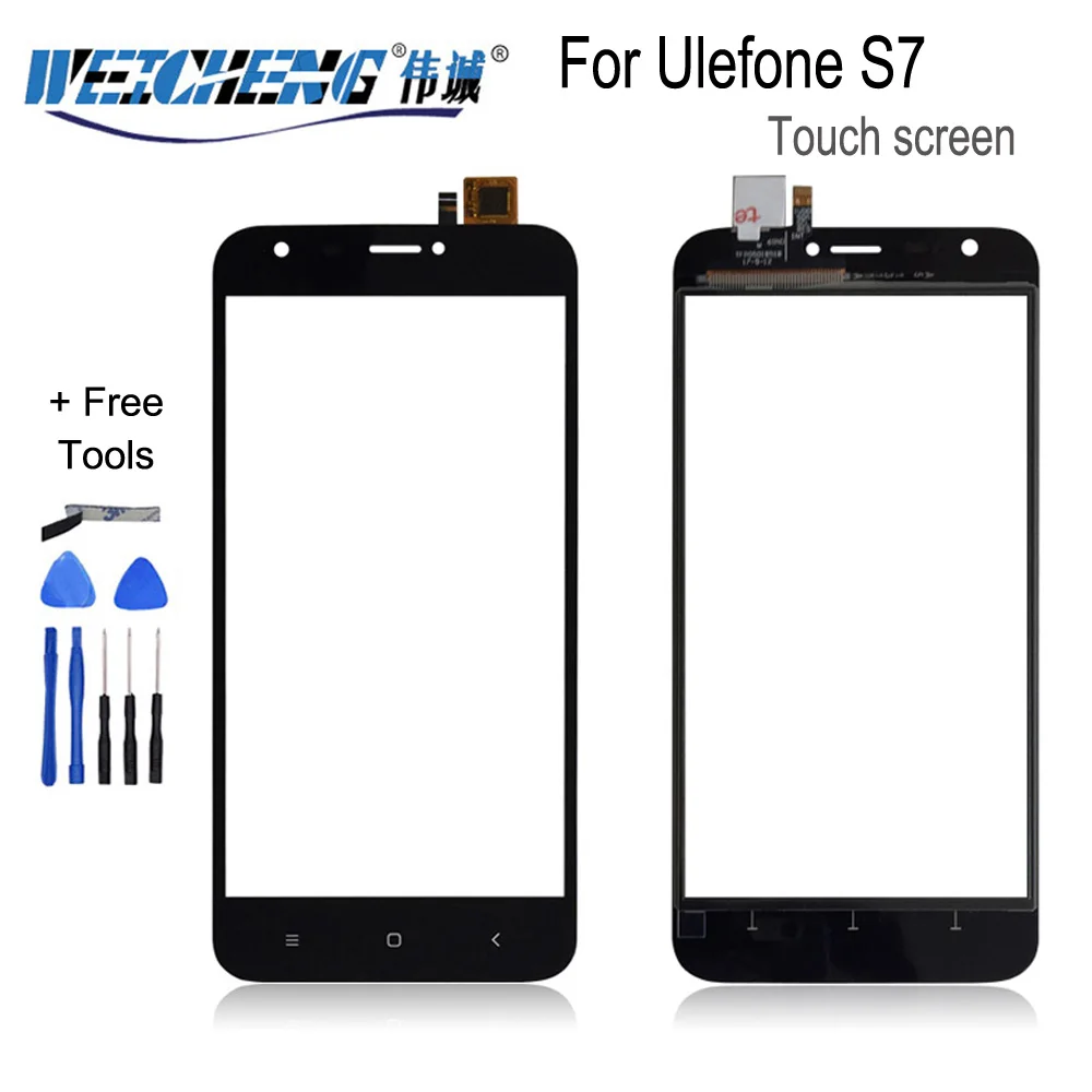 Для Ulefone S7 сенсорный экран дигитайзер протестированный телефон запчасти для ulefone s7 pro сенсорный экран