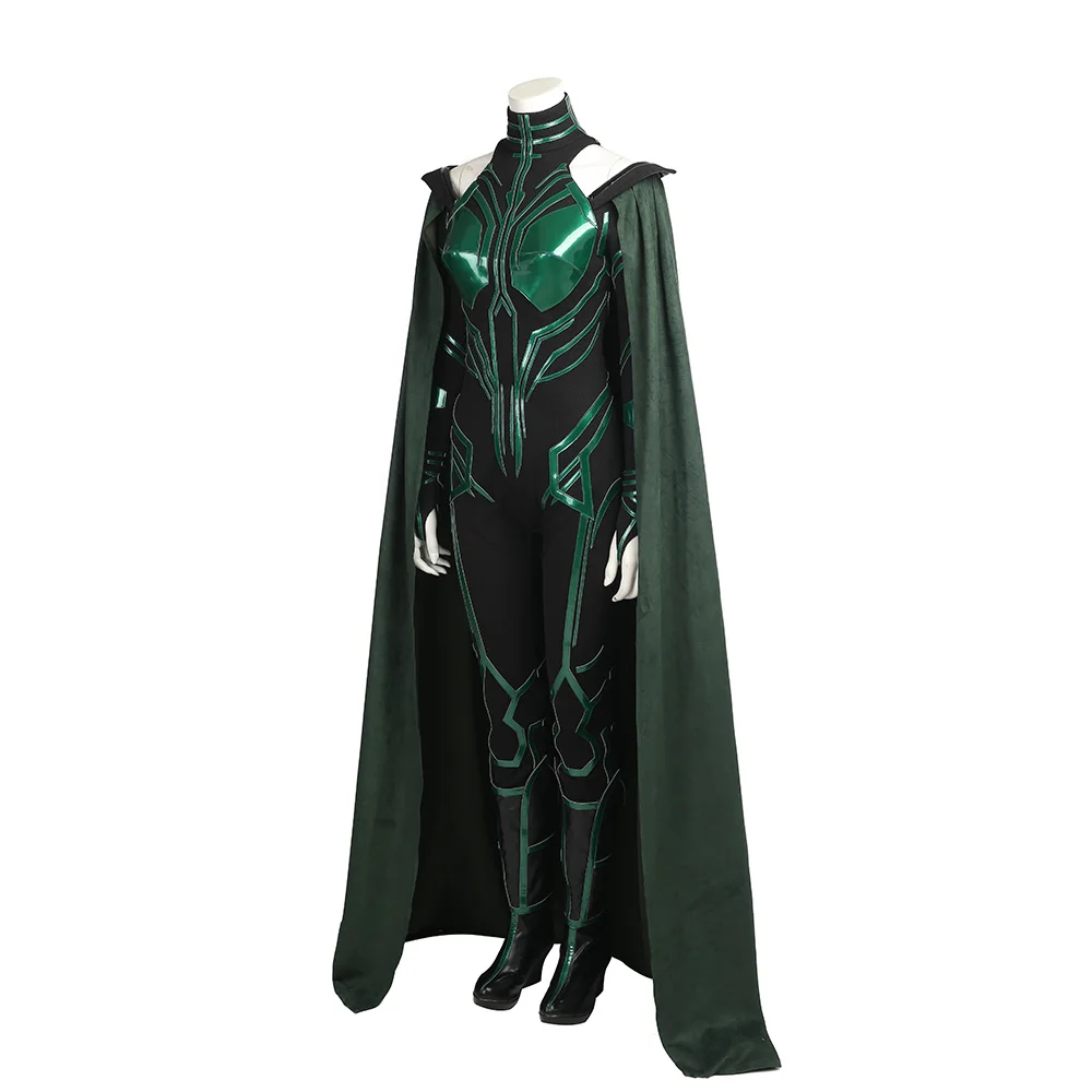 Hela костюм для косплея Тор Ragnarok Hela косплей для взрослых женщин необычный плащ-комбинезон для Хэллоуина на заказ COSPLAYONSEN