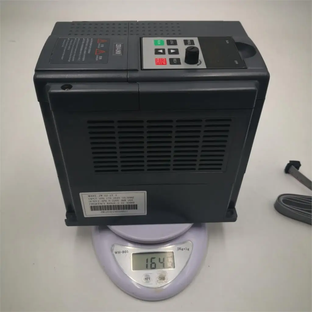 Преобразователь частоты ZW-K325 VFD 1.5KW/2.2KW/4KW однофазный 220v вход и трехфазный мощность двигателя регулятор скорости