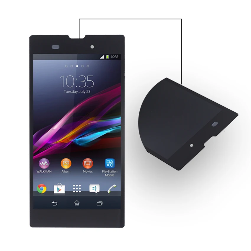 Оригинальный ЖК дисплей M50W D5103 для SONY Xperia T3 сенсорный экран дигитайзер Sony