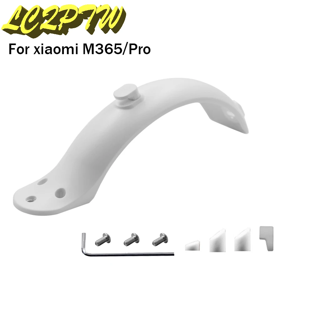

For Xiaomi Scooter Rear Mudguard Bracket Electric Scooter Mud Fender Guard Skateboard Fenders Screw Caps For Xiaomi M365 Pro