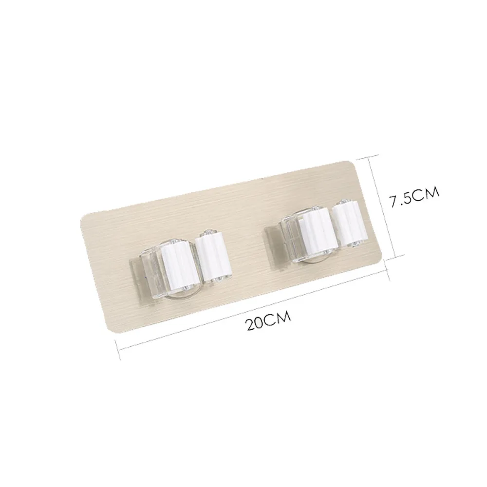 

Wall Housekeeper Wall Mounted Mop Organizer Holder PP+PVC Brush Broom Hanger Storage Rack Kitchen Tool Dropshipping