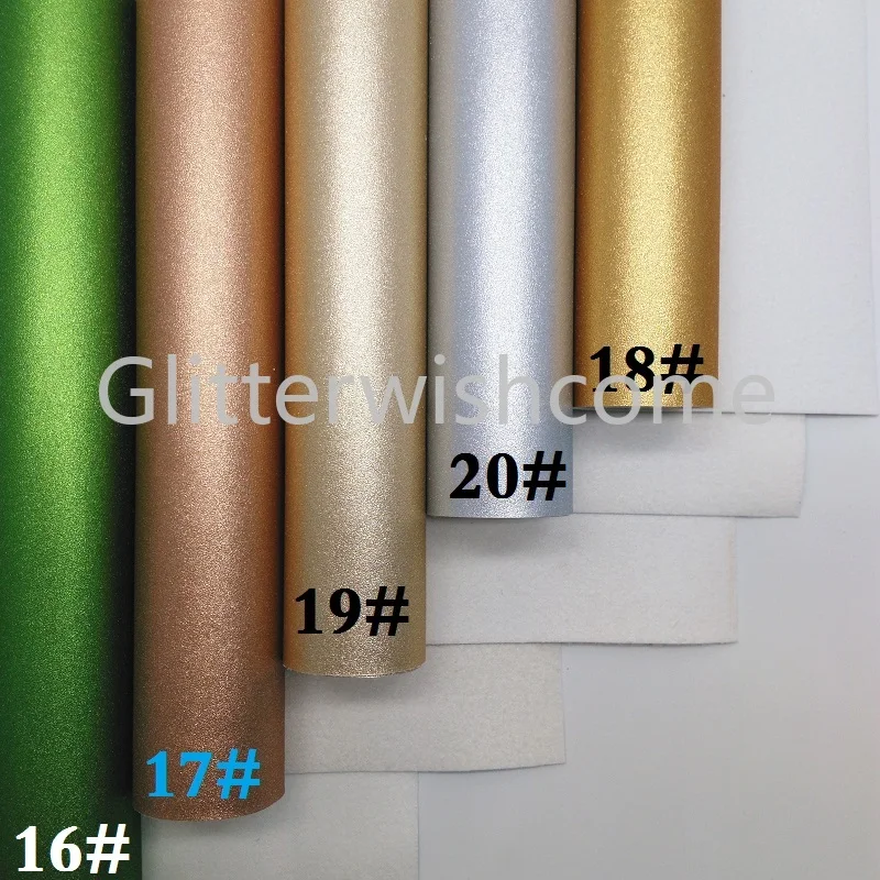 Glitterwishcome 21X29 см A4 размер винил для матовой блестящей кожи Fabirc искусственная кожа листы для бантов, GM312A
