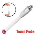 Керамический стержень, 50 мм, CMM, сенсорный зонд, стилус, диаметр 6 мм, резиновый шарик, керамический стержень с резьбой M4